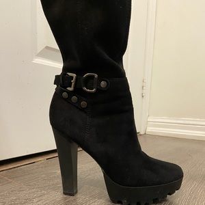 GUESS over the knee boots